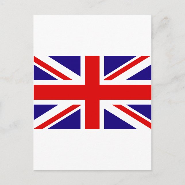 Carte Postale Drapeau du Royaume-Uni (Devant)