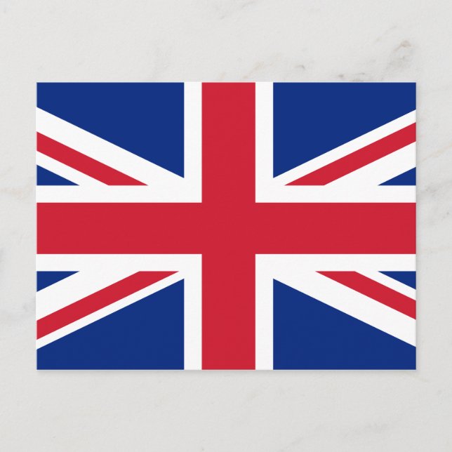 Carte Postale Drapeau du Royaume-Uni (Devant)