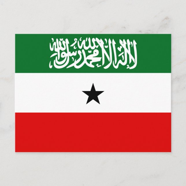 Carte Postale Drapeau du Somaliland (Devant)