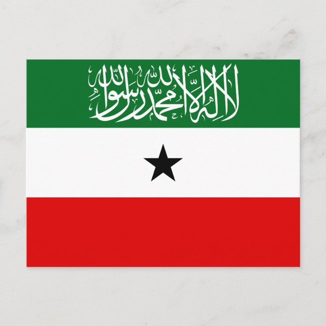 Carte Postale Drapeau du Somaliland (Devant)