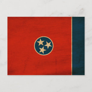 Carte Postale Drapeau du Tennessee