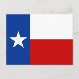 Carte Postale drapeau du texas