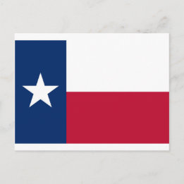 Carte Postale Drapeau du Texas