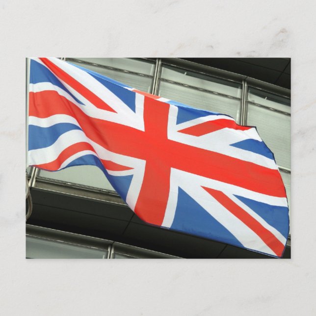 Carte Postale drapeau du uk (Devant)