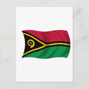 Carte Postale Drapeau du Vanuatu