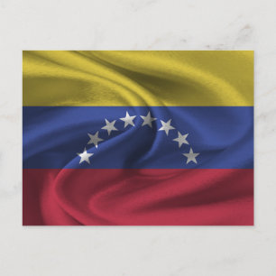 Carte Postale Drapeau du Venezuela