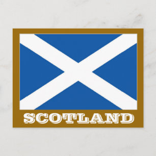 Carte Postale Drapeau écossais