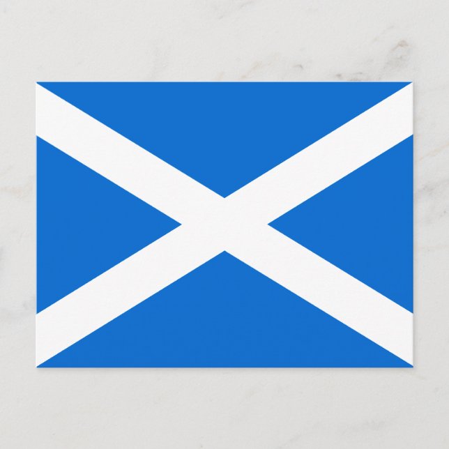 Carte Postale Drapeau écossais T-shirts et cadeaux (Devant)