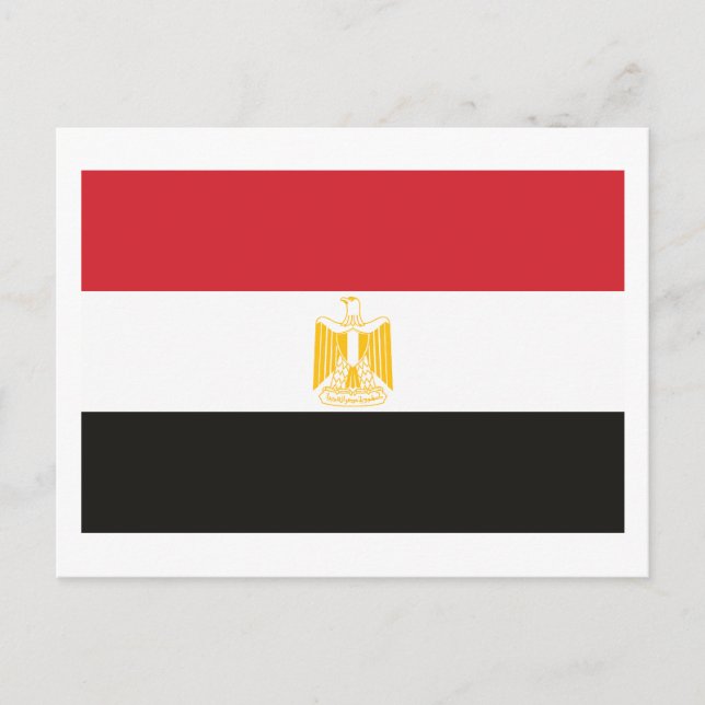 Carte postale Drapeau Égypte (Devant)