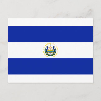 Carte Postale Drapeau El Salvador
