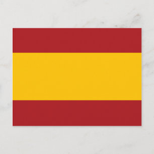 Carte postale drapeau Espagne