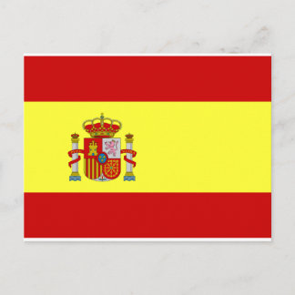 Carte Postale Drapeau Espagne