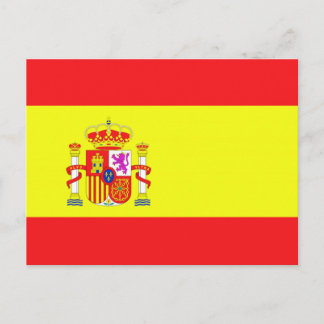 Carte Postale Drapeau espagnol
