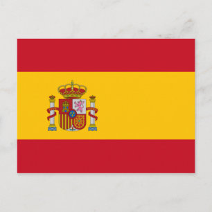Carte Postale Drapeau espagnol (Espagne)