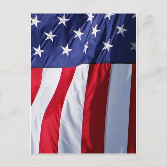 Carte Postale Drapeau États-Unis (Devant)