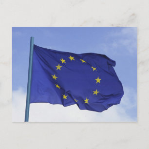Carte Postale Drapeau européen RF)