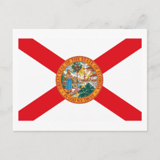 Carte postale Drapeau Floride