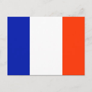 Carte Postale drapeau français
