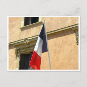 Carte Postale drapeau français