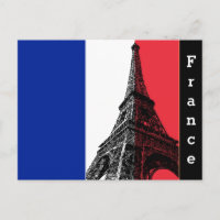Drapeau français & Tour Eiffel - France /fans spor