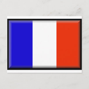 Carte Postale Drapeau France