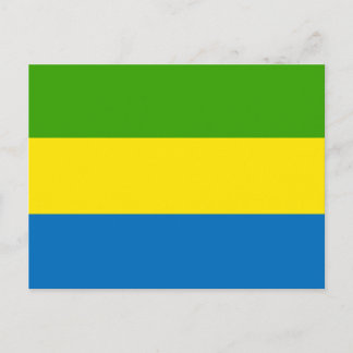 Carte Postale Drapeau Gabon