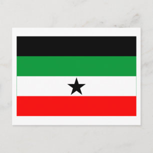 Carte Postale Drapeau Gambella