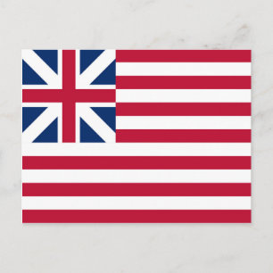 Carte Postale Drapeau Grand Union des États-Unis