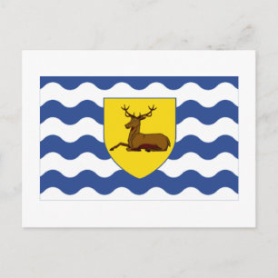 Carte Postale Drapeau Hertfordshire