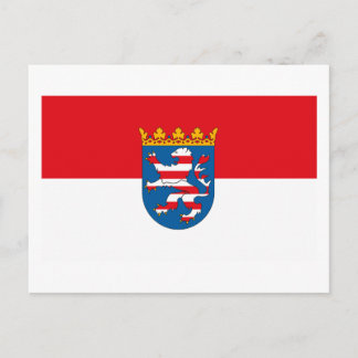 Carte postale Drapeau Hessen