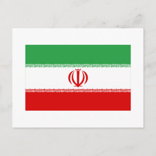 Carte Postale Drapeau Iran