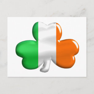 Carte Postale Drapeau irlandais