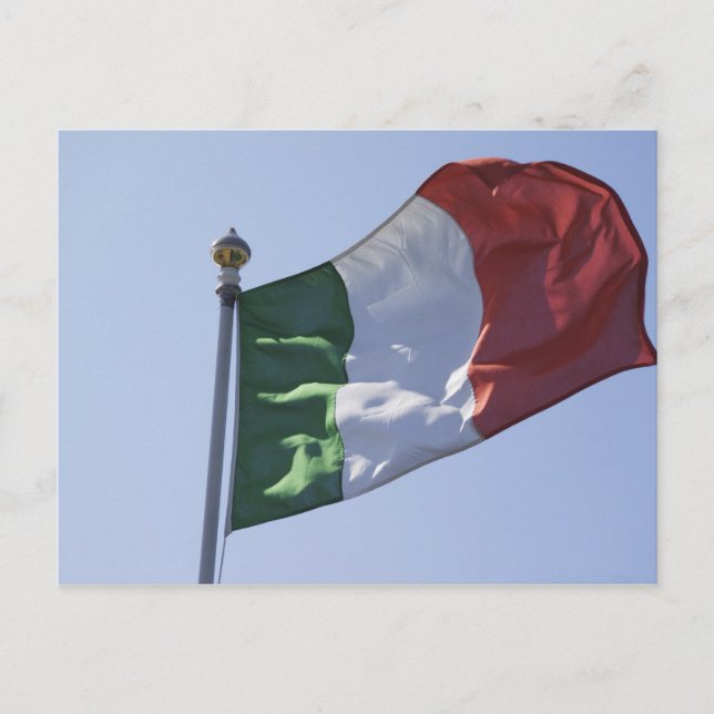 Carte Postale Drapeau irlandais (Devant)