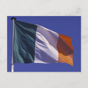 Carte Postale Drapeau irlandais