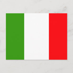 Carte Postale Drapeau italien