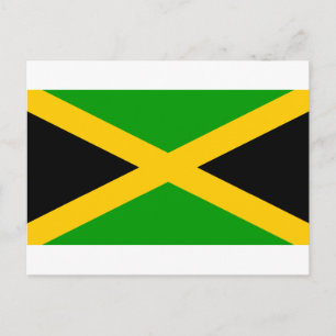 Carte Postale Drapeau Jamaïque