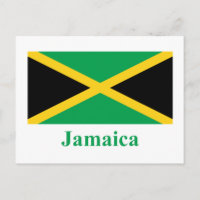Drapeau Jamaïque avec nom