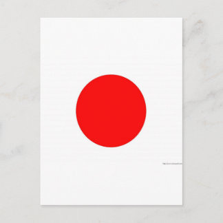Carte Postale Drapeau japonais