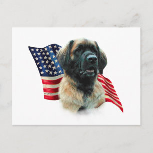 Carte Postale Drapeau Leonberger