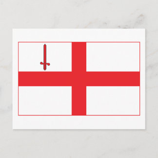 Carte postale Drapeau Londres