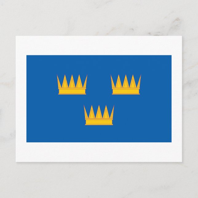 Carte Postale Drapeau Munster (Devant)
