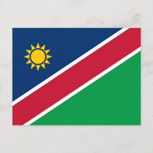 Carte Postale Drapeau Namibie
