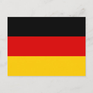 Carte Postale Drapeau national allemand