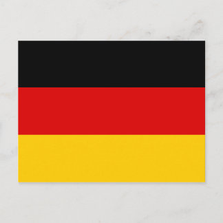 Carte Postale Drapeau national allemand
