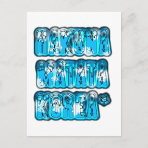 Carte Postale Drapeau national de la Corée du Sud : Fierté du Ta