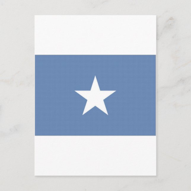 Carte Postale Drapeau national de Somalie (Devant)