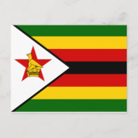 Drapeau national du monde du Zimbabwe