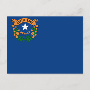 Carte Postale Drapeau national du Nevada