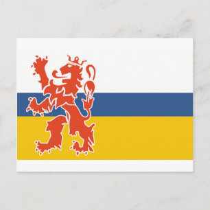 Carte Postale Drapeau néerlandais de Limburg