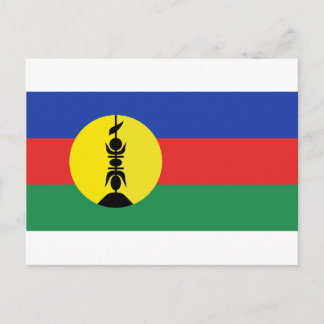 Carte Postale Drapeau Nouvelle-Calédonie - Drapeau de la Nouvell